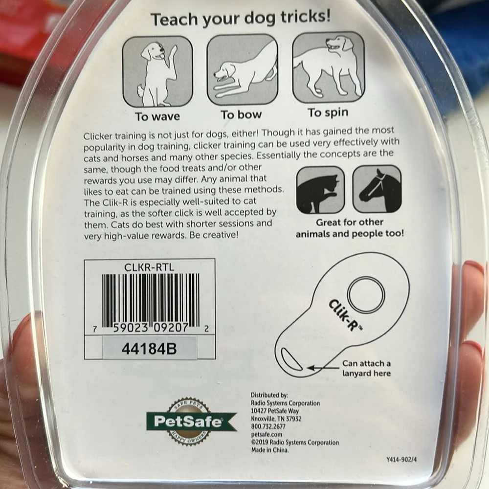 Pet Clik-R training tool